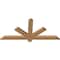 Ekena Millwork Kennewick Timber Gable Bracket, Western Red Cedar, 48"W x 22"H x 1 1/2"D x 3 1/2"F, 11/12 Pitch GBW048X22X0204KEN00SWR - alternate 5